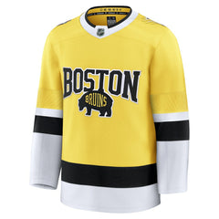 NHL Gold Boston Bruins Fanatics 2026 NHL Stadium Series Premium Jersey