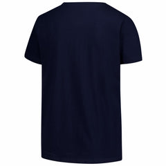 Women's Plus Size Arch Over Logo V-Neck T-Shirt - New England Patriots