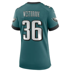 Brian Westbrook Women's Team Retired Game Jersey - Philadelphia Eagles