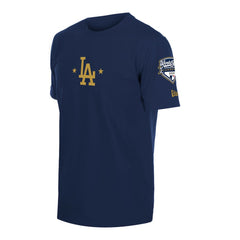 MLB Los Angeles Dodgers New Era 2026 Gold Collection Logo & Patch T-Shirt