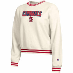 MLB St. Louis Cardinals Champion Women's Reverse Weave Sweatshirt