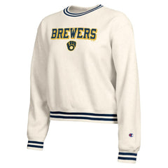 MLB Milwaukee Brewers Champion Women's Reverse Weave Sweatshirt