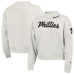 MLB Philadelphia Phillies Champion Women's Triumph Tri-Blend Sweatshirt