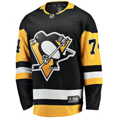 NHL Black Stuart Skinner Pittsburgh Penguins Fanatics Home Breakaway Jersey