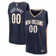 NBA New Orleans Pelicans Fastbreak Custom Jersey