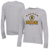 NHL Gray Boston Bruins Champion Women's Core Long Sleeve T-Shirt