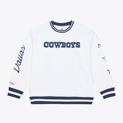 White Out Fleece Sweatshirt - Dallas Cowboys