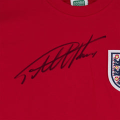 Sir Geoff Hurst England National Team Autographed 1966 Score Draw Jersey - Icons