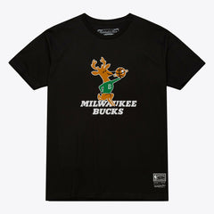 NBA Milwaukee Bucks Unisex Hardwood Classics Arch T-Shirt