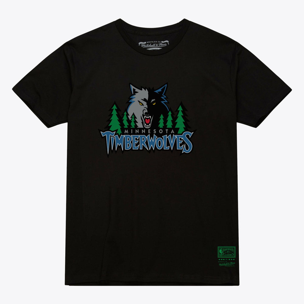 NBA Minnesota Timberwolves Unisex Hardwood Classics Arch T-Shirt