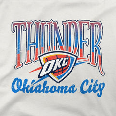 NBA Oklahoma City Thunder Stadium Essentials Unisex Sky High Fleece Sweatshirt