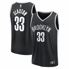 NBA Nic Claxton Brooklyn Nets Fast Break Replica Jersey