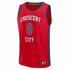 NBA Jeremiah Fears New Orleans Pelicans Fast Break Replica Player Jersey