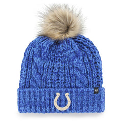 '47 Women's Meeko Cuffed Knit Hat with Pom - Indianapolis Colts