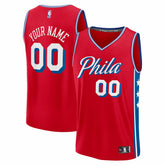 NBA Philadelphia 76ers Fastbreak Custom Jersey