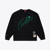 NBA Boston Celtics Women's Hardwood Classics Script Lightweight Sweatshirt