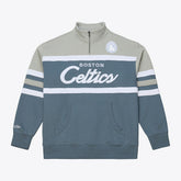 NBA Boston Celtics Thunderstorm Head Coach Quarter-Zip Jacket