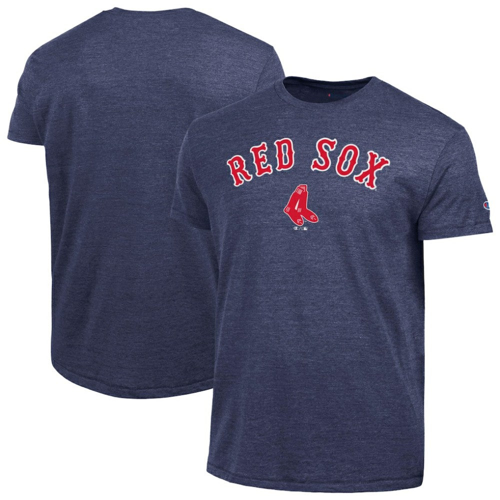 MLB Boston Red Sox Champion Cooperstown Wordmark Lockup Tri-Blend T-Shirt
