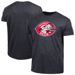 MLB Cincinnati Reds Champion Cooperstown Logo Tri-Blend T-Shirt