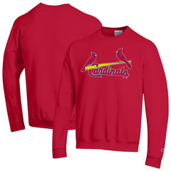MLB St. Louis Cardinals Champion Powerblend Wordmark Sweatshirt