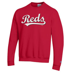 MLB Cincinnati Reds Champion Powerblend Wordmark Sweatshirt