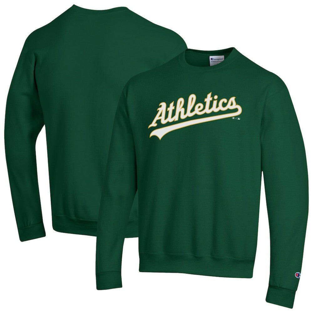 MLB Athletics Champion Powerblend Wordmark Sweatshirt