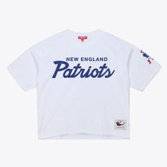 Women's Head Coach Cropped T-Shirt - New England Patriots