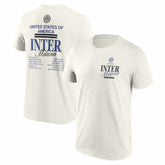 Inter Milan 2025 CWC US Tour T-Shirt - Fanatics Cream