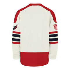 NHL Cream Washington Capitals '47 Pond Hockey Trio Eternal Lacer Sweatshirt
