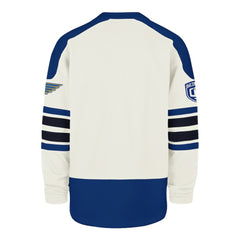 NHL Cream St. Louis Blues '47 Pond Hockey Trio Eternal Lacer Sweatshirt