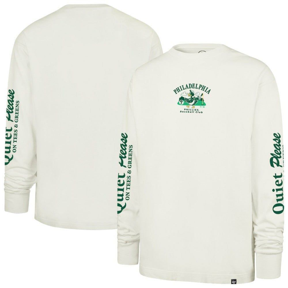 MLB Philadelphia Phillies '47 Quiet Please Foundation Long Sleeve T-Shirt