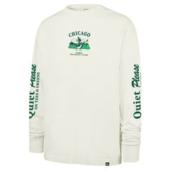 MLB Chicago Cubs '47 Quiet Please Foundation Long Sleeve T-Shirt