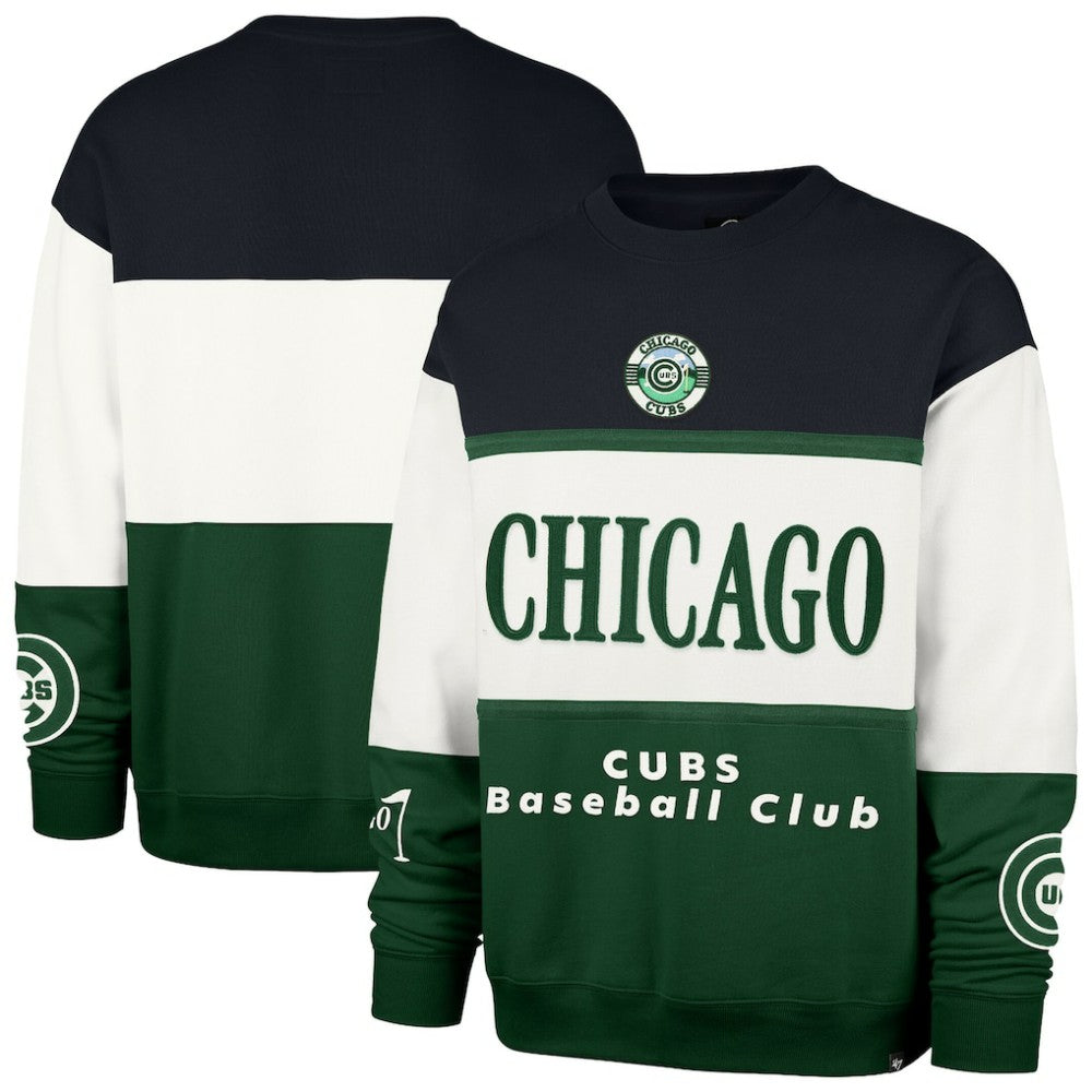 MLB Chicago Cubs '47 Tee Up Maximalist Fleece Sweatshirt