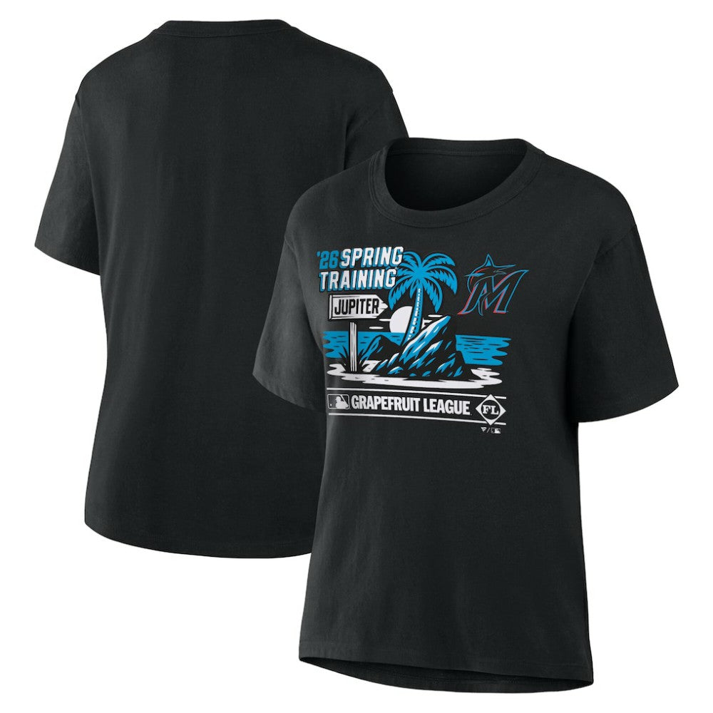 MLB Miami Marlins Women's 2026 Spring Training Grapefruit League Hometown Special T-Shirt