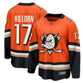 NHL Orange Alex Killorn Anaheim Ducks Fanatics Home Breakaway Jersey