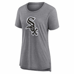 MLB Chicago White Sox Women's Heritage Personalized Any Name & Number Tri-Blend T-Shirt