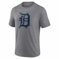 MLB Detroit Tigers Heritage Personalized Any Name & Number Tri-Blend T-Shirt
