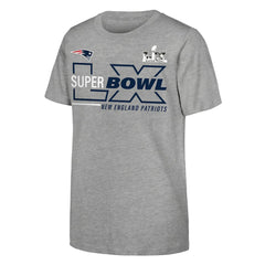 Youth Super Bowl LX Roster T-Shirt - New England Patriots