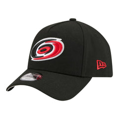 NHL Black Carolina Hurricanes New Era Youth 9FORTY A-Frame Adjustable Hat