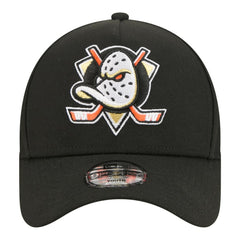 NHL Black Anaheim Ducks New Era Youth 9FORTY A-Frame Adjustable Hat