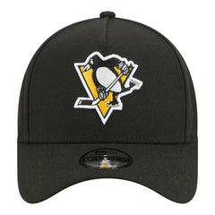 NHL Black Pittsburgh Penguins New Era Youth 9FORTY A-Frame Adjustable Hat