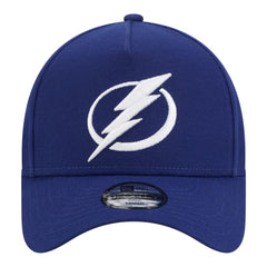 NHL Blue Tampa Bay Lightning New Era Youth 9FORTY A-Frame Adjustable Hat