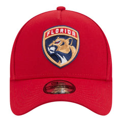 NHL Red Florida Panthers New Era Youth 9FORTY A-Frame Adjustable Hat