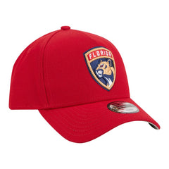 NHL Red Florida Panthers New Era Youth 9FORTY A-Frame Adjustable Hat