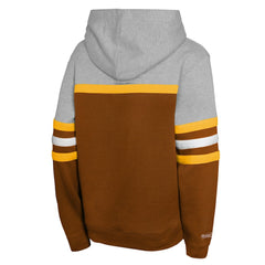 MLB San Diego Padres Mitchell & Ness Youth Cooperstown Head Coach Pullover Hoodie