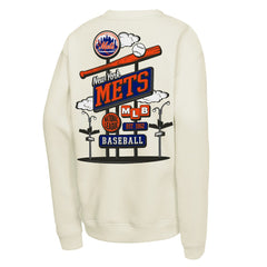 MLB New York Mets Mitchell & Ness Youth Retro Billboard Sweatshirt