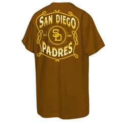MLB San Diego Padres Mitchell & Ness Youth Cooperstown Rodeo Rope T-Shirt
