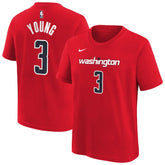 NBA Trae Young Washington Wizards Youth 2026 Name & Number T-Shirt