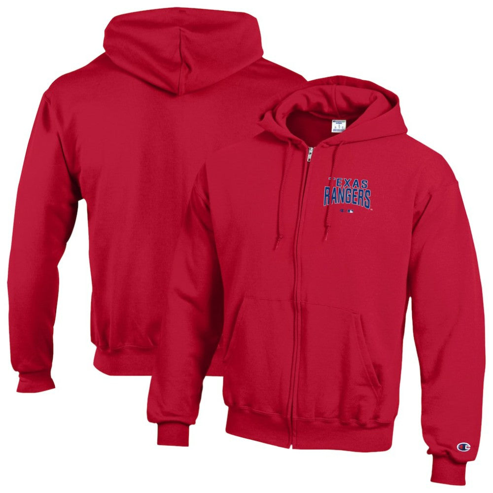 MLB Texas Rangers Champion Eco Powerblend Full-Zip Hoodie