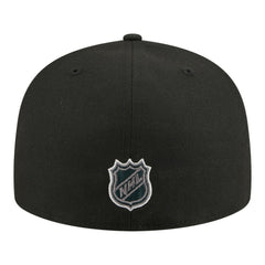 NHL Black Los Angeles Kings New Era Color Pop 59FIFTY Fitted Hat